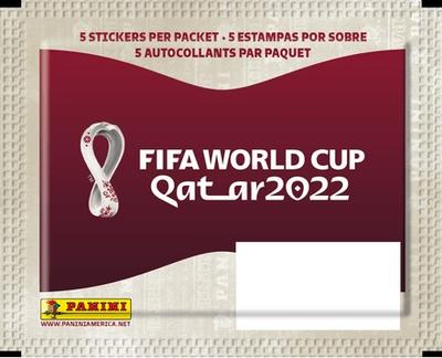 Panini World Cup 2022 Sticker Pack (5 Stickers) N/A