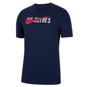 Nike France Swoosh Tee: Midnight Navy