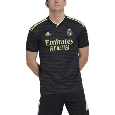 adidas Real Madrid 3rd Jersey 22/23 Black/Pulse Lime