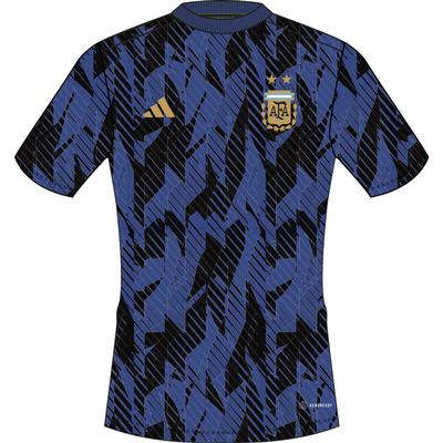 adidas Argentina Pre-Match Jersey World Cup 2022 Youth ROYAL/BLACK