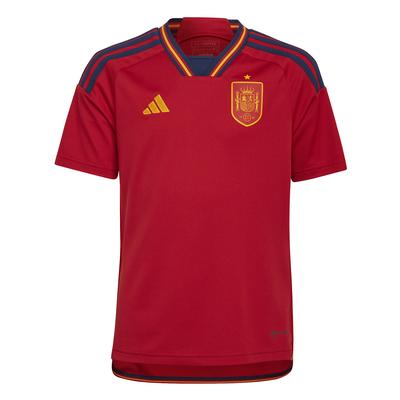 adidas Spain Home Jersey World Cup 2022 Youth RED/NAVY
