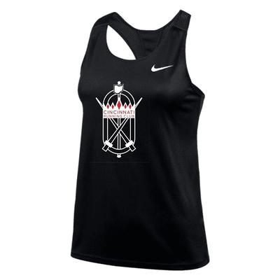 Women's Nike UC Run Club Team Run Singlet BLACK