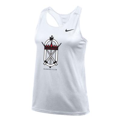 Women's Nike UC Run Club Team Run Singlet WHITE
