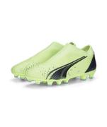 Puma Ultra Match Laceless FG Youth: Fizzy/Parisian/Blue