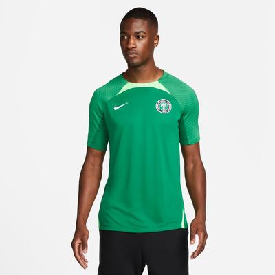 Nike Nigeria Strike SS Top GREEN/WHITE