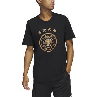 adidas Germany Crest Tee World Cup 2022 BLACK