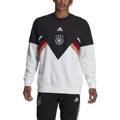 adidas Germany Icon Crew Sweatshirt 2022 BLACK/WHITE