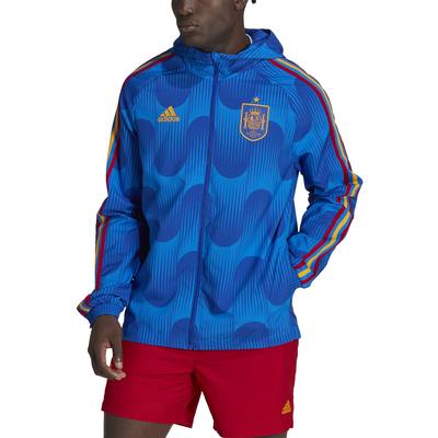 adidas Spain Windbreaker Jacket 2022 Bold Blue/Glory Blue