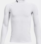 Under Armour ColdGear Armour Fitted Mock Youth: White