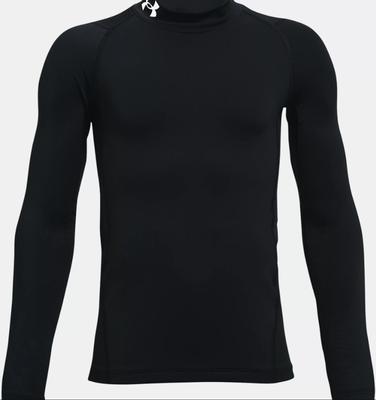 Under Armour ColdGear Compression Mock BLACK