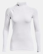 Under Armour ColdGear Authentics Mock Women's: White