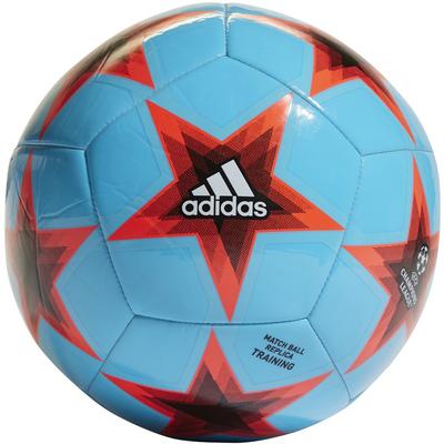 adidas UCL Club Soccer Ball Cyan/Black/Red