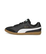 Puma King 21 IT Indoor Soccer Shoe: Black/White