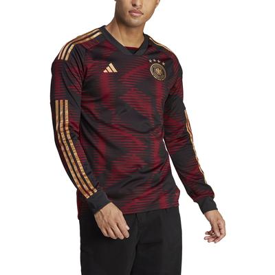 adidas Germany LS Away Jersey 2022 BLACK