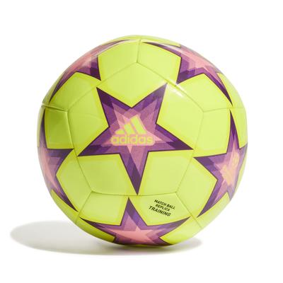 adidas UEFA Champion's League Club Soccer Ball Yellow/Pink/Pantone