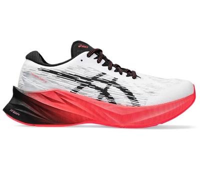 Women's Asics Novablast 3 WHITE/BLACK