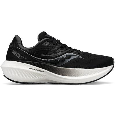 Men's Saucony Triumph 20 BLACK/WHITE