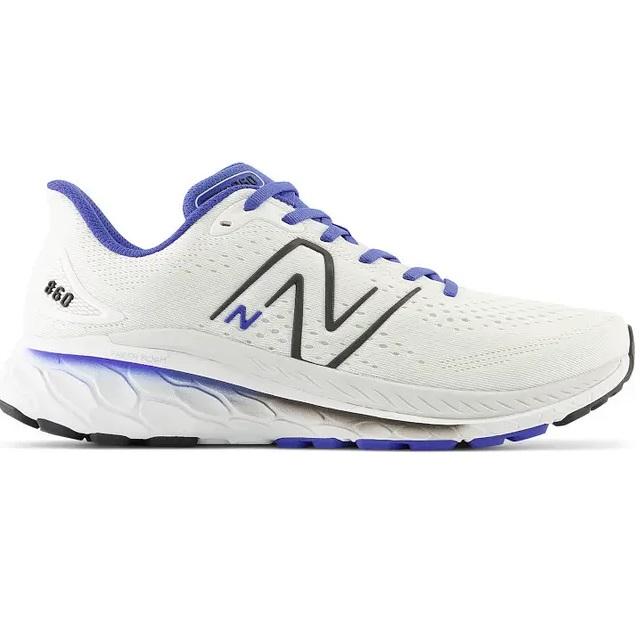 New Balance Men's X 860 V12 Running Shoes Light Aluminum/Violet Size 11.5 D(M) US