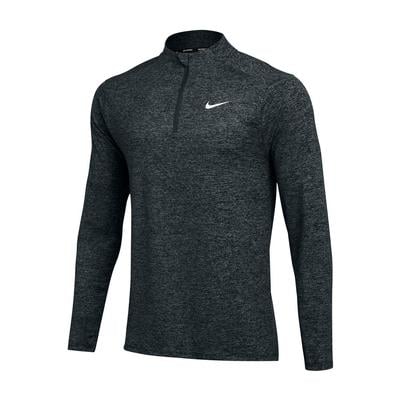 Men's Nike Dri-FIT Element Running 1/2-Zip Top BLACK_HEATHER