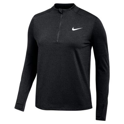 Women's Nike Dri-FIT Element 1/2-Zip Running Top BLACK_HEATHER