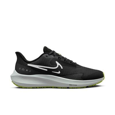 Men's Nike Air Zoom Pegasus 39 Shield BLACK/WHITE/VOLT