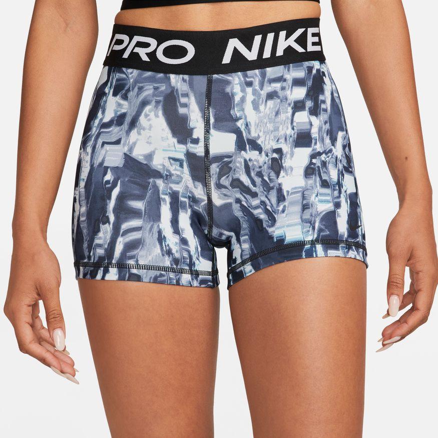  Women's Nike Mid- Rise Allover Print Shorts