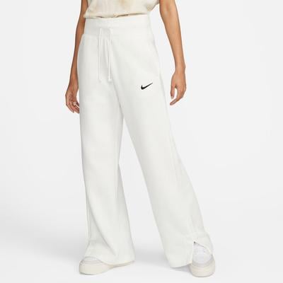 Women's Nike Sportswear Phoenix Fleece High-Waisted Wide-Leg Sweatpants SAIL/BLACK