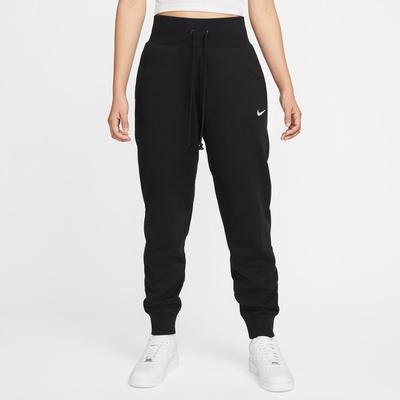 Women's Nike Sportswear Phoenix Fleece High-Waisted Joggers BLACK/SAIL