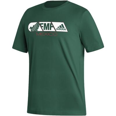 adidas Mexico Banner Tee 22 Dark Green