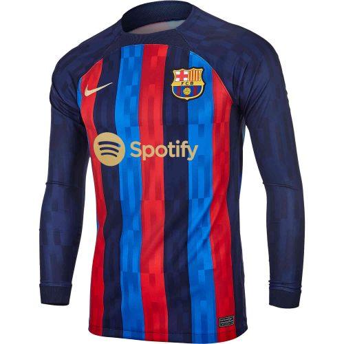 moederlijk infrastructuur schudden Nike FC Barcelona Home LS Jersey 22/23