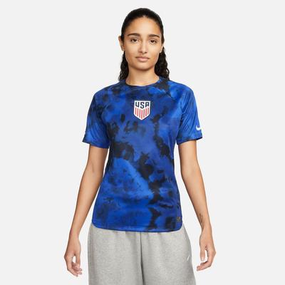 Nike US Away Jersey Women's 2022 Bright Blue/White