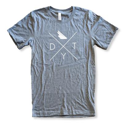  Unisex Dyt Tri- Blend Short- Sleeve Tee