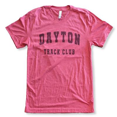 Unisex OG Dayton Track Club Tri-Blend Short-Sleeve Tee RED_TRIBLEND
