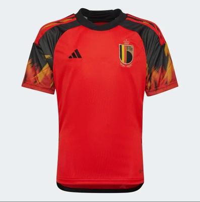 adidas Belgium Home Jersey Youth World Cup 2022 RED/BLACK