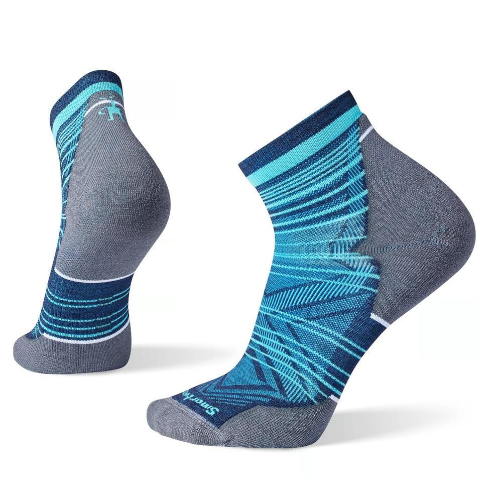  Smartwool Run Targeted Cushion Pattern Ankle Socks