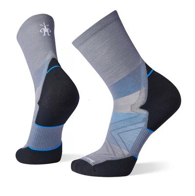 Smartwool Run Targeted Cushion Mid Crew Socks GRAPHITE