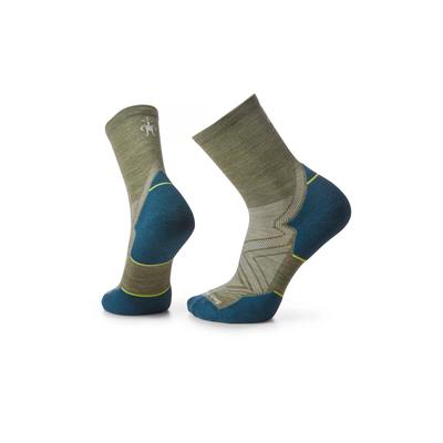 Smartwool Run Targeted Cushion Mid Crew Socks WINTER_MOSS