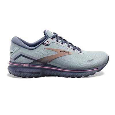 Women's Brooks Ghost 15 SPA_BLUE/NEO_PINK