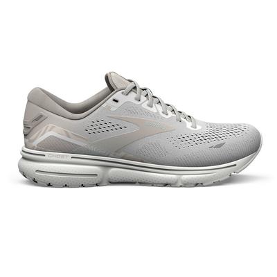 Women's Brooks Ghost 15 WHITE/CRYSTAL_GREY