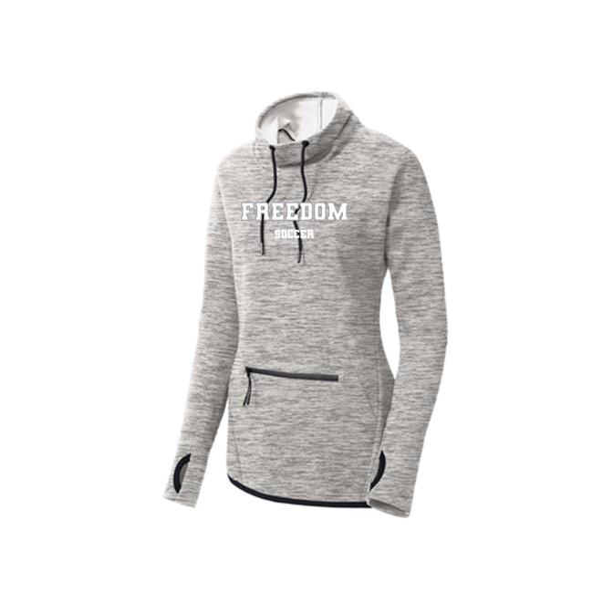 Triumph Cowl Neck Pullover Women's Freedom SC Athletic Heather