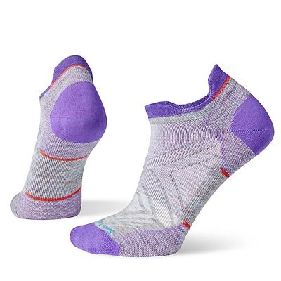 W Smartwool Run Zero Cushion Low Ankle Socks LUNAR_GRAY