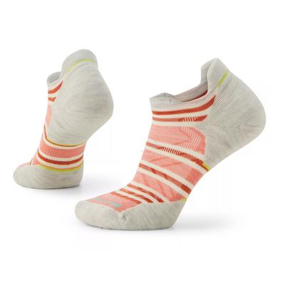 W Smartwool Run Targeted Cushion Stripe Low Ankle Socks