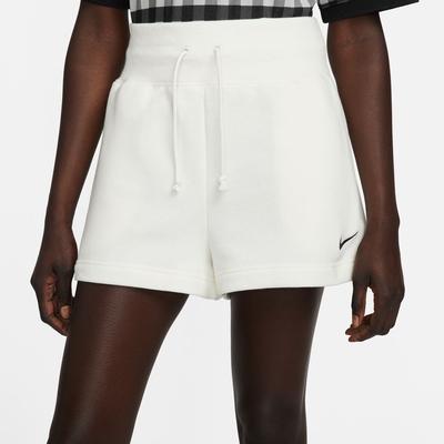 Women's Nike Sportswear Phoenix Fleece High-Waisted Shorts SAIL/BLACK