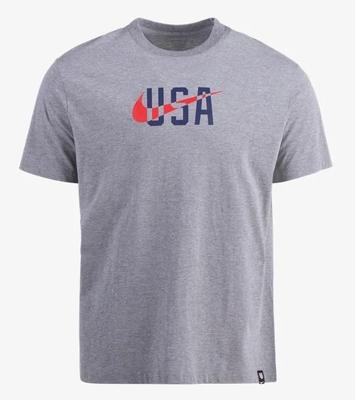 Nike U.S. Swoosh Women's T-Shirt Dk Grey Heather