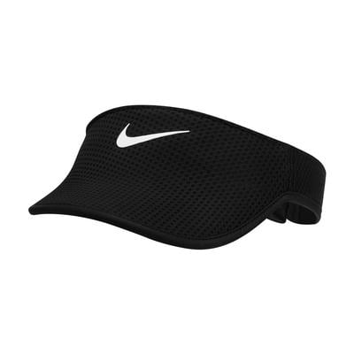 Nike Dri-FIT AeroBill Running Visor BLACK/WHITE