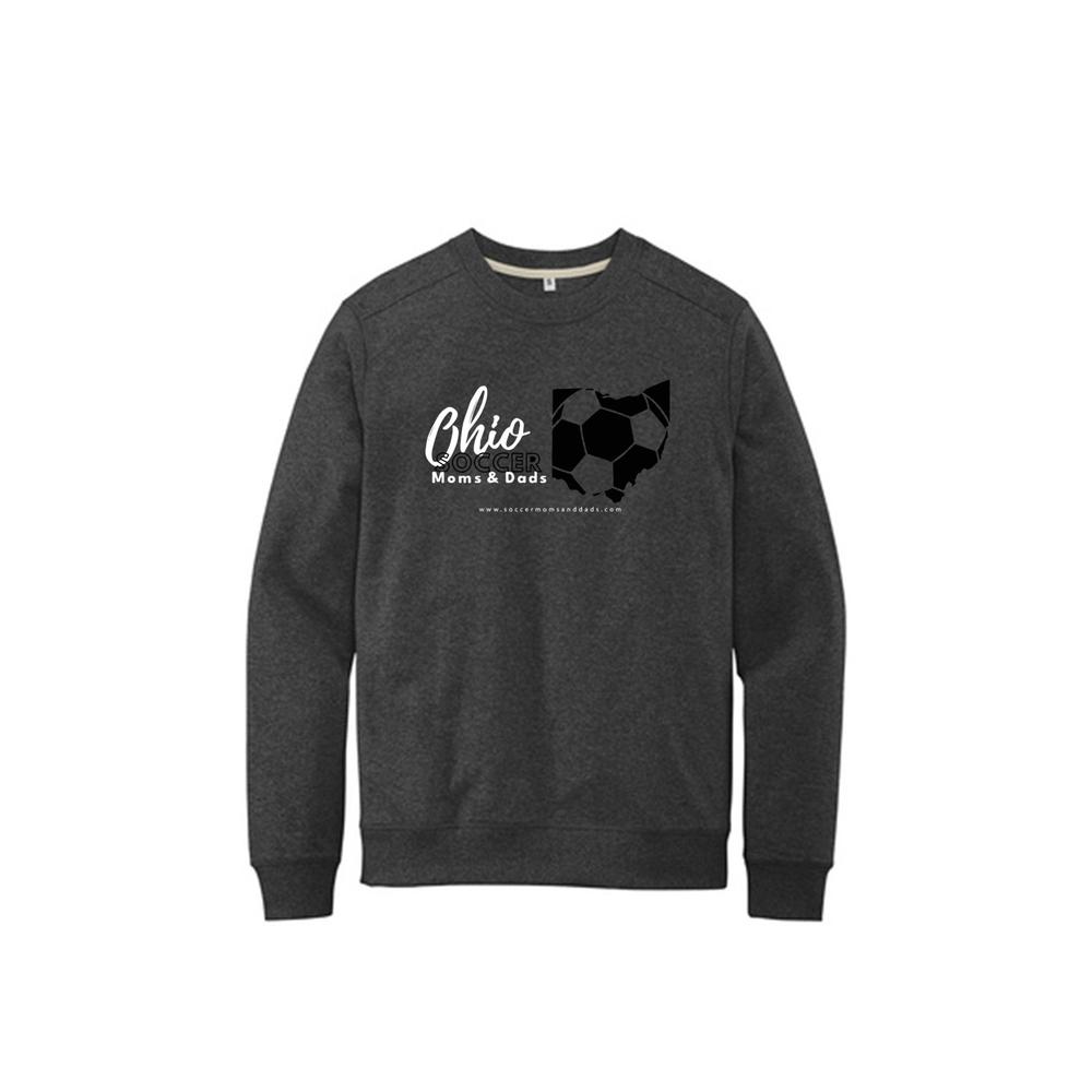Ohio Soccer Moms & Dads Re-Fleece Crew Charcoal Heather