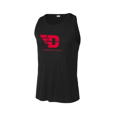 Men's UD Run Club Competitor Tank BLACK/RED