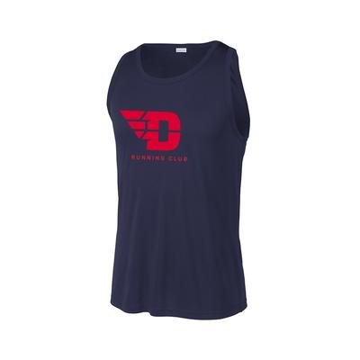 Men's UD Run Club Competitor Tank TRUE_NAVY/RED