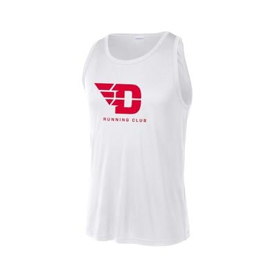 Men's UD Run Club Competitor Tank WHITE/RED