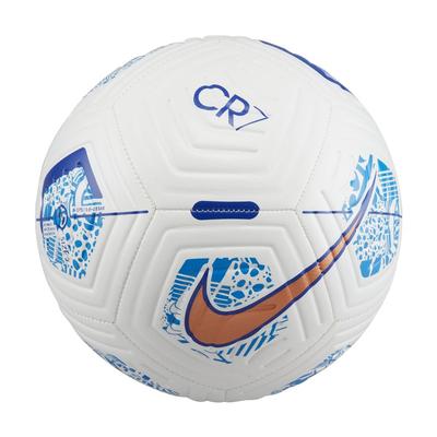 Nike Strike CR7 Soccer Ball White/Copper/Concord